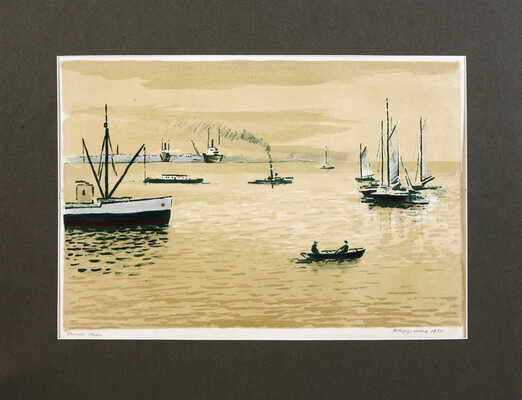 Ведерников Александр Семенович. Устье Невы